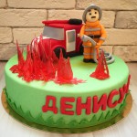 Торт "Пожарный"
